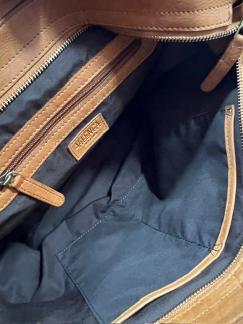 Vilenca Holland Soft Leather Shoulder Tote Bag - Picture 8 of 8